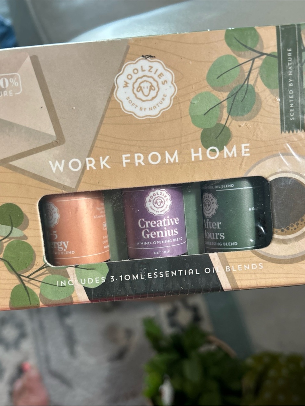 Woolzies Work From Home Essential Oil Trio - Green, Purple, Orange